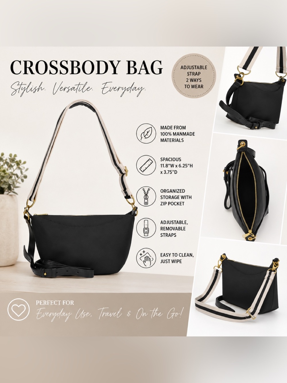 NWT Free Assembly Crossbody Bag